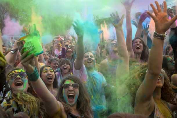 Holi In USA